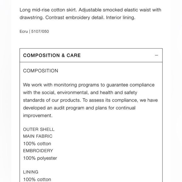 Zara embroidered skirt - Picture 11 of 11